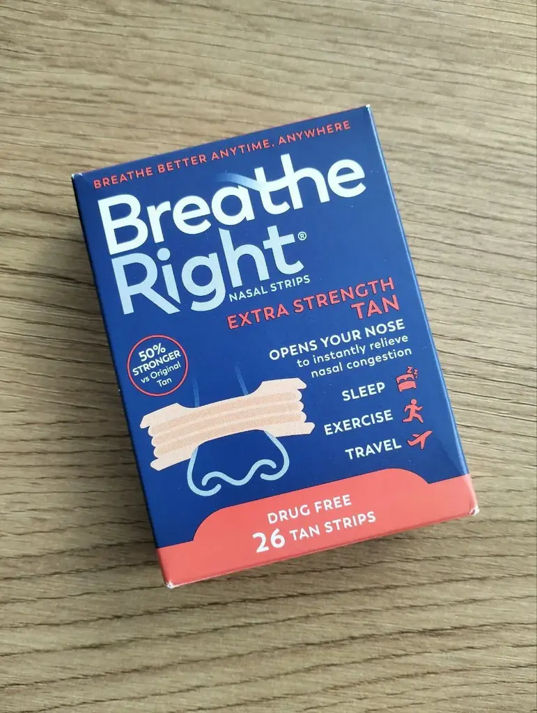 Расширители для носа Breathe Right (США) – 26 штук в упаковке.