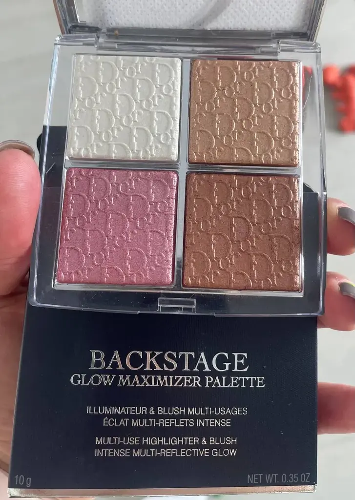 ✨ Dior Backstage Glow Maximizer Palette 01 — в топовом оттенке 01