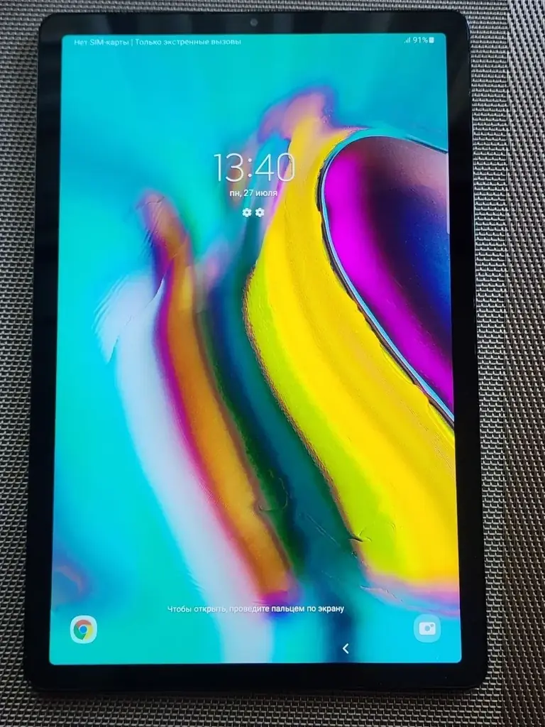 Планшет Samsung S5E 4/64gb SIM, в хорошем состоянии на экране защитная пленка, заряд держит хорошо.…