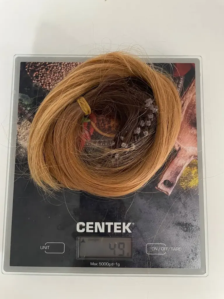 Натуральный детский славянский волос для наращивания💇‍♀️🪮