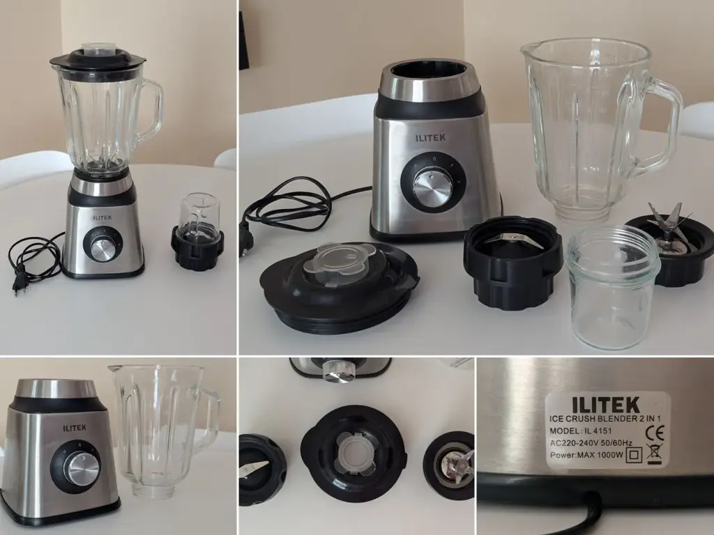1. Блендер Ilitek 1000W