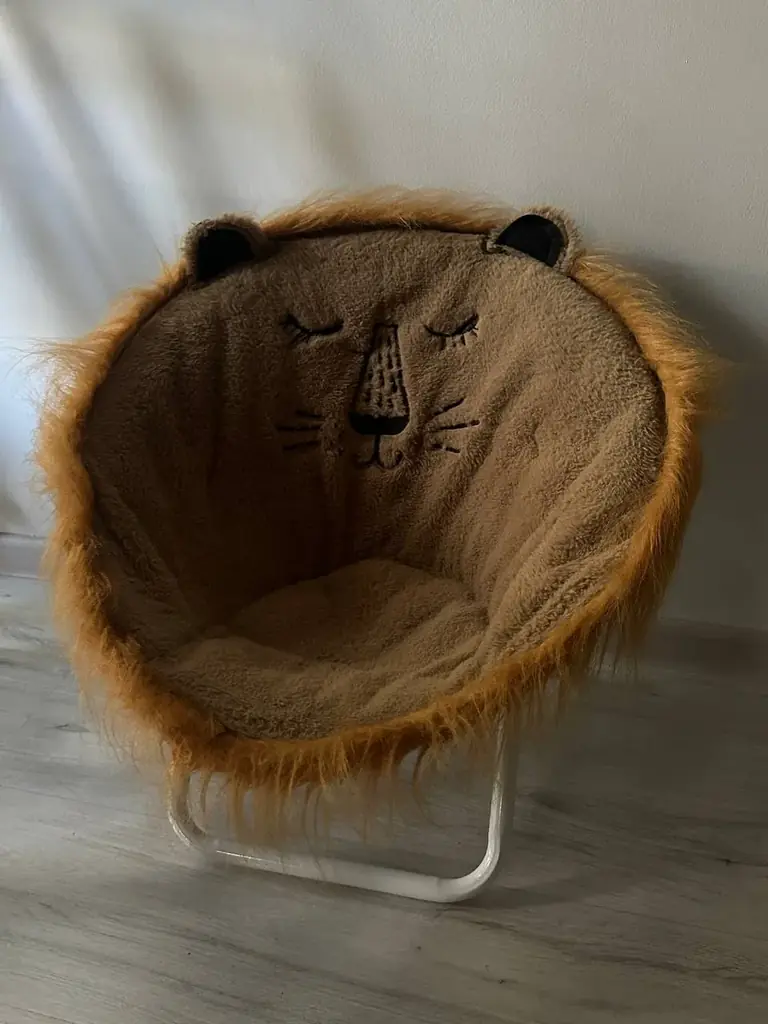 Детское кресло-шезлонг в виде льва 🦁