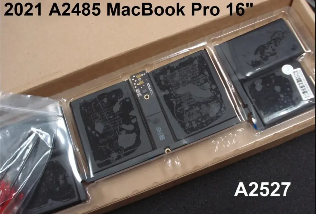 Аккумулятор (A2527) для MacBook Pro 16" M1,M2 (A2485, A2780)
