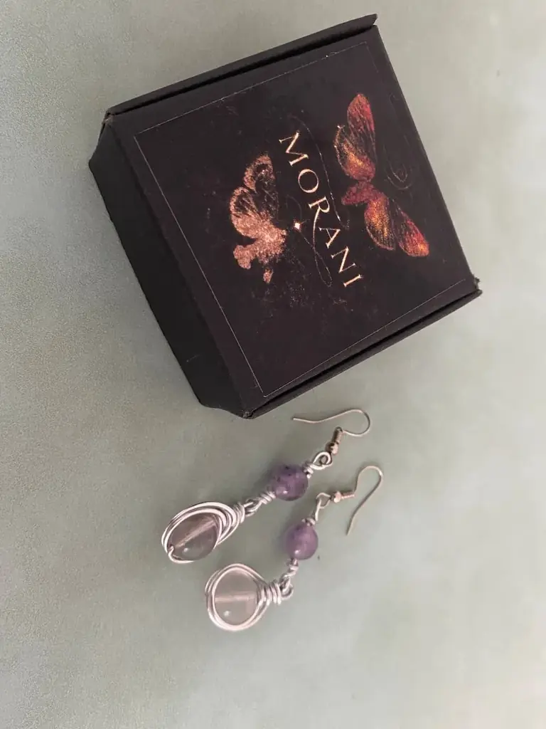 Серьги местного бренда Morani (новые)