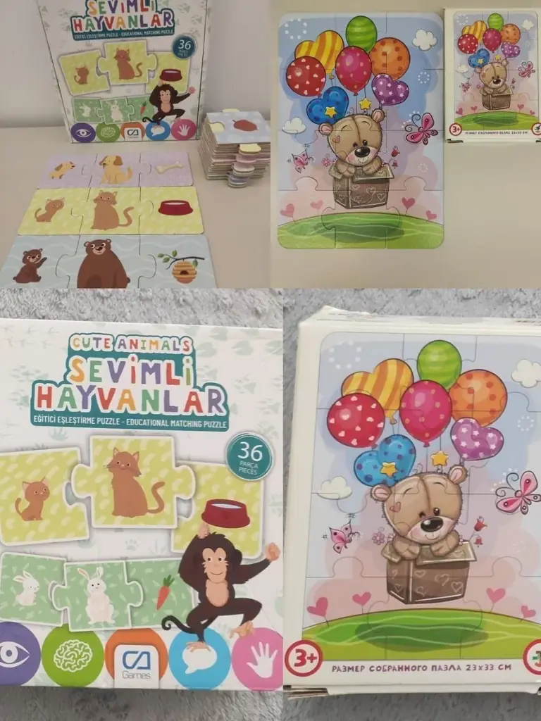 Игрушки, пазлы и настольные игры для детей: