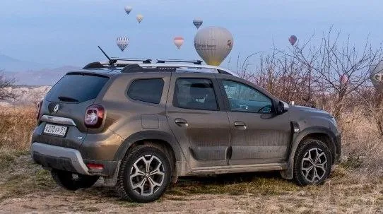 Поперечины на рейлинги Renault (Dacia) Duster II.