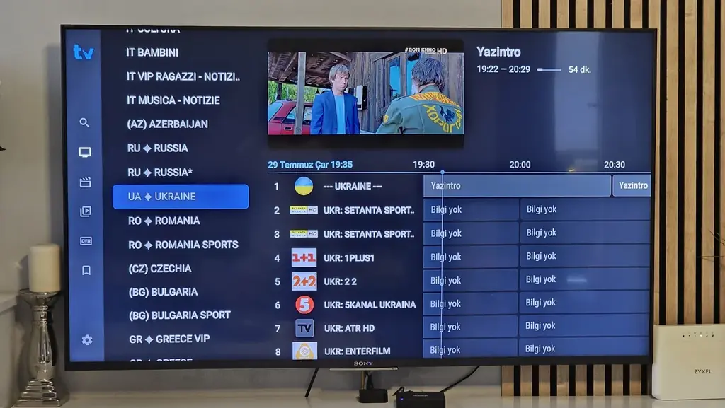SONY 55W805C ANDROID TV