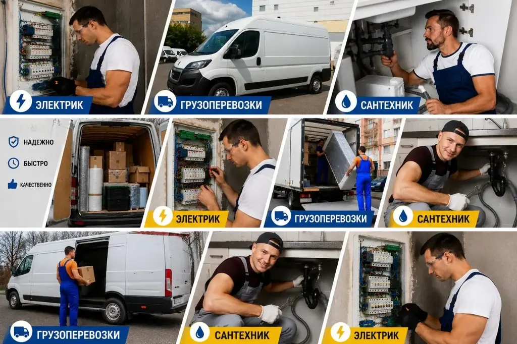 Доставка | Муж на час | Утилизация | Демонтаж | Берлин