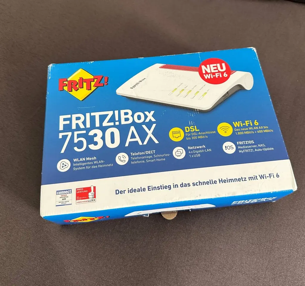 Продам Wi-Fi роутер FRITZ!Box 7530 AX (Wi-Fi 6) Новый.