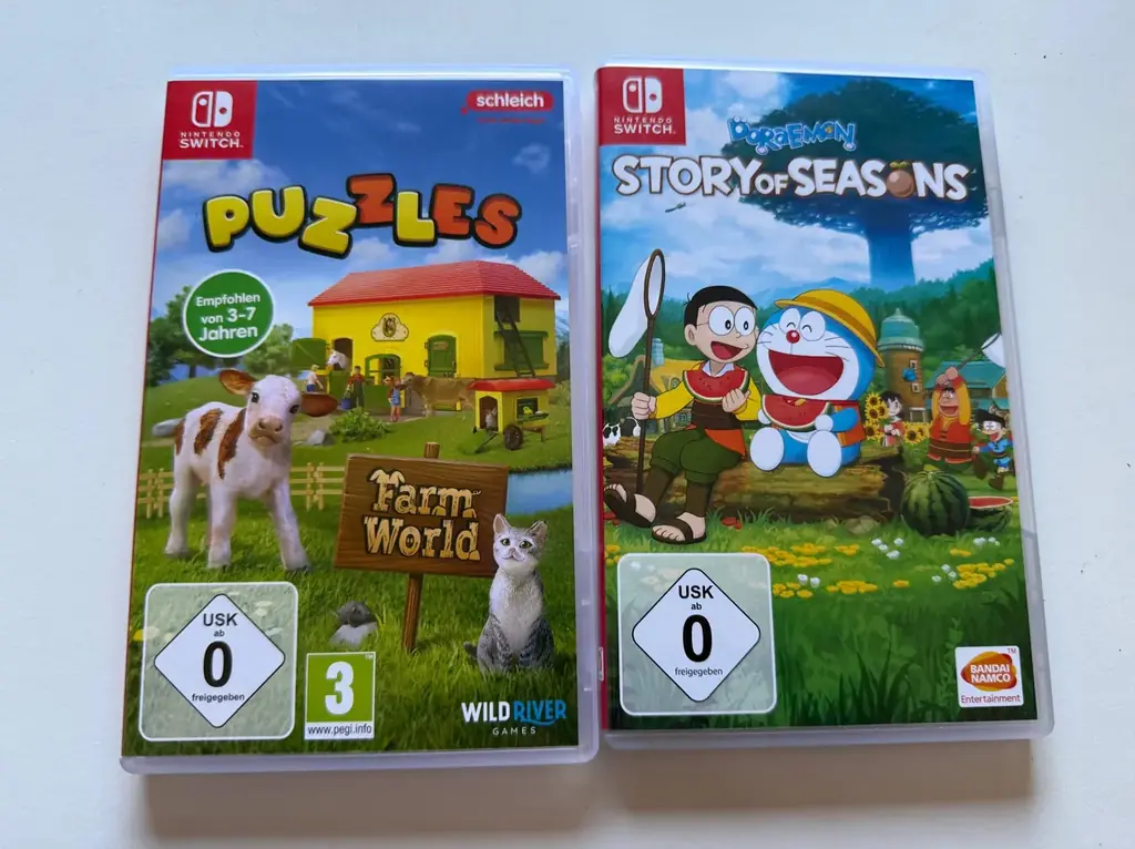 Продам игры на nıntendo switch. Для маленьких деток, очень интересные. Первая игра это пазлы, втора…