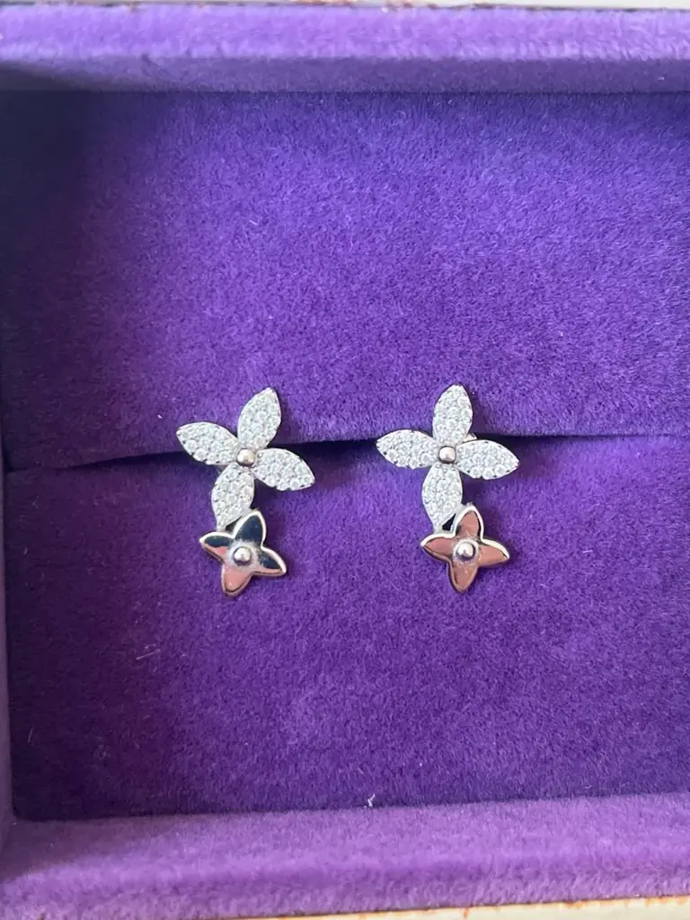 Продаю серебряные сережки, 6€