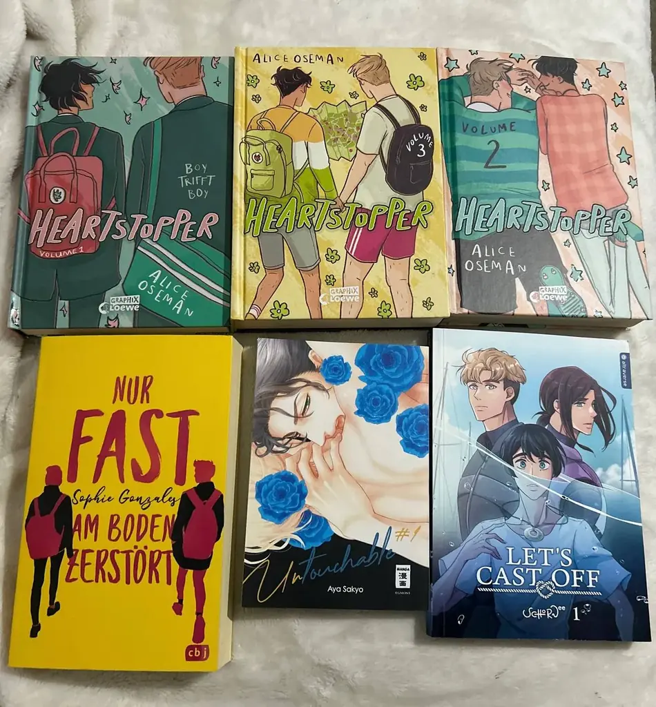 Продам мангу, комиксы и книгу на немецком