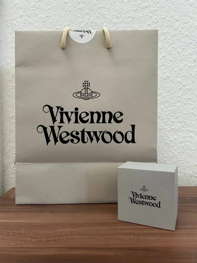 Кольцо Vivienne Westwood Reina Ring Серебро 925 (Полный комплект)