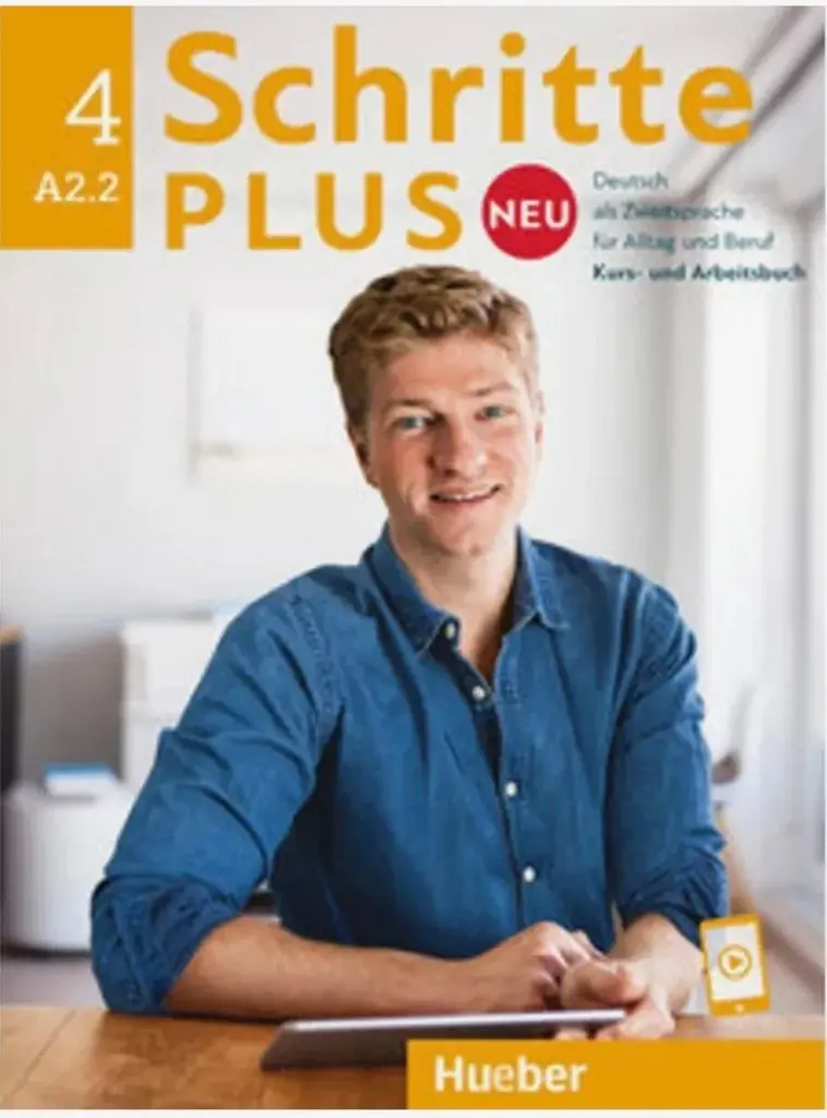 Куплю учебники Schritte Plus NEU — 4 (A2.2) и 5 (B1.1).