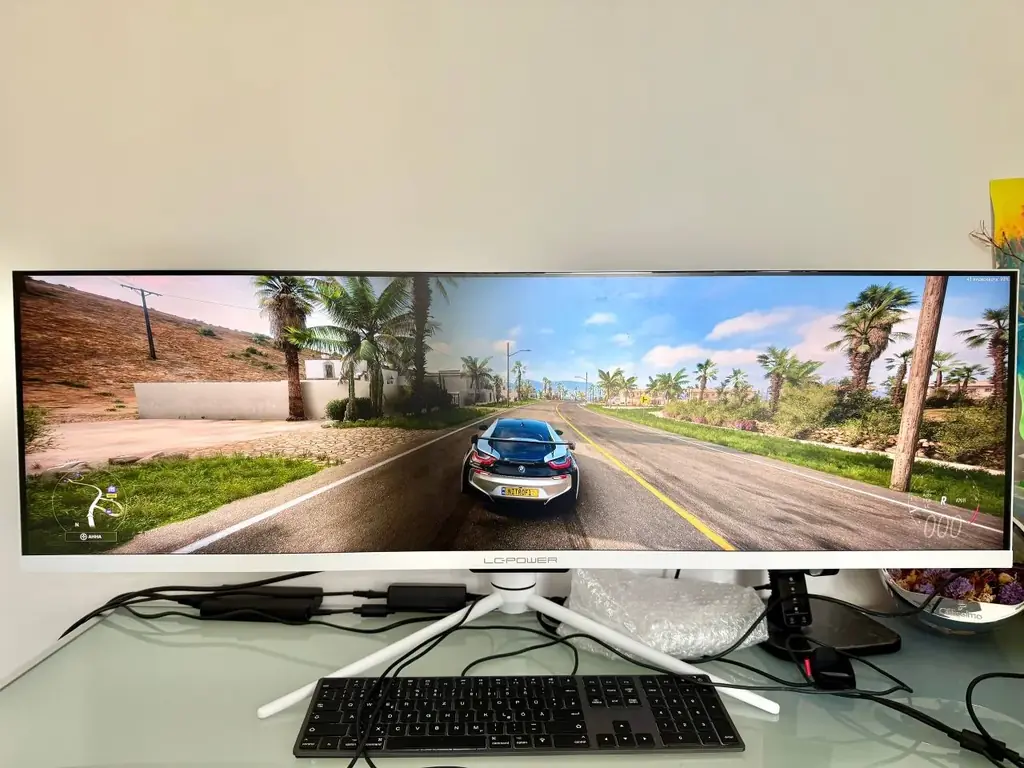Продаю огромный, игровой, широкоформатный монитор LC-Power LC-M44-DFHD-120. Характеристики: