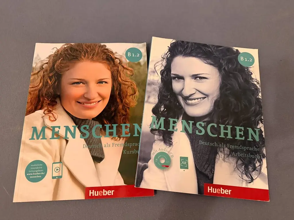 Книги для немецкого Menschen B1.1. С диском. 14€