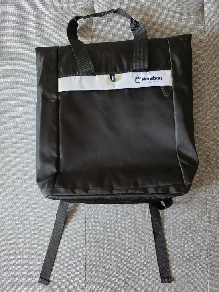 Продам чёрный рюкзак-унисекс Neosbag Premium Casual Rolltop с потайным отделением для ноутбука, 100…