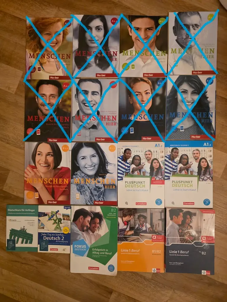 Продам книги для изучения немецкого языка.