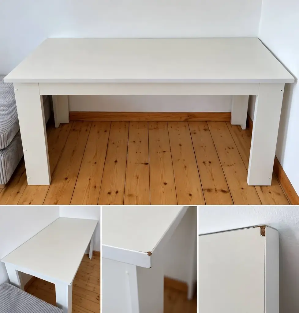 Продаю массивный письменный стол — 138 × 80 × 76 см