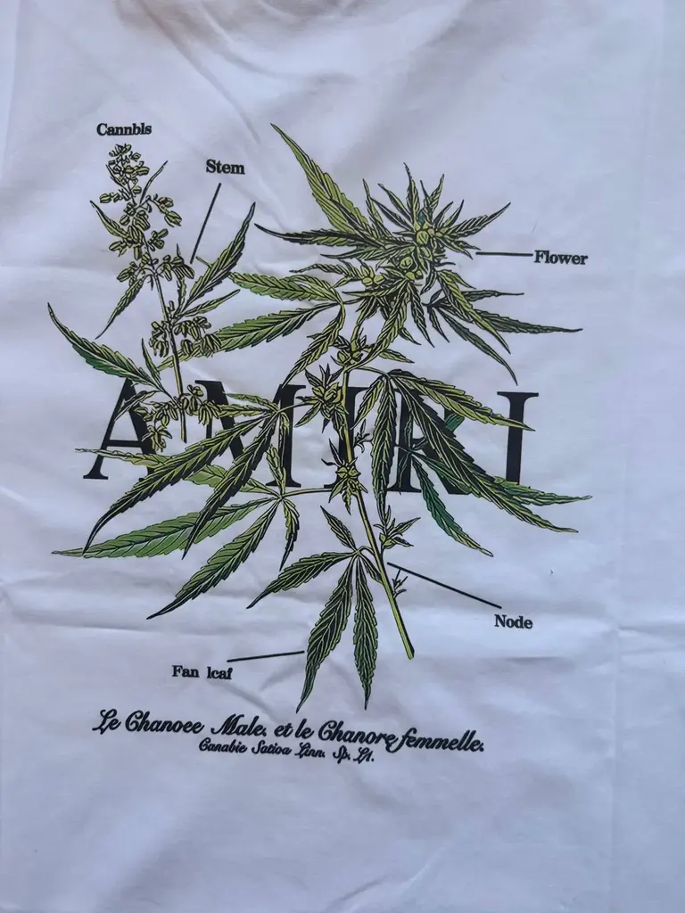 Amiri Cannabis Футболка 50€