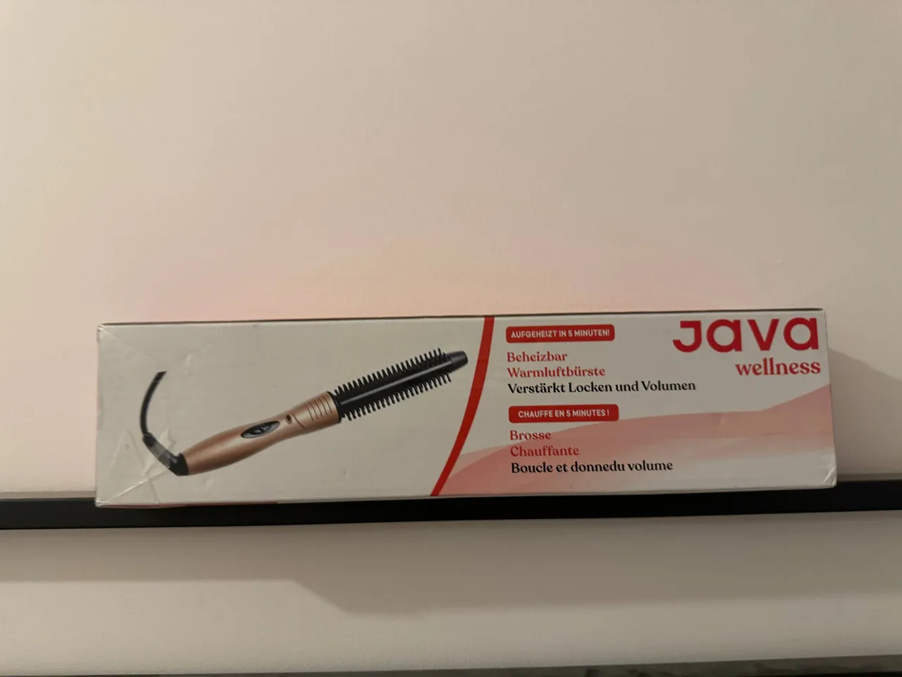 Продам новая термощетка Java Wellness.