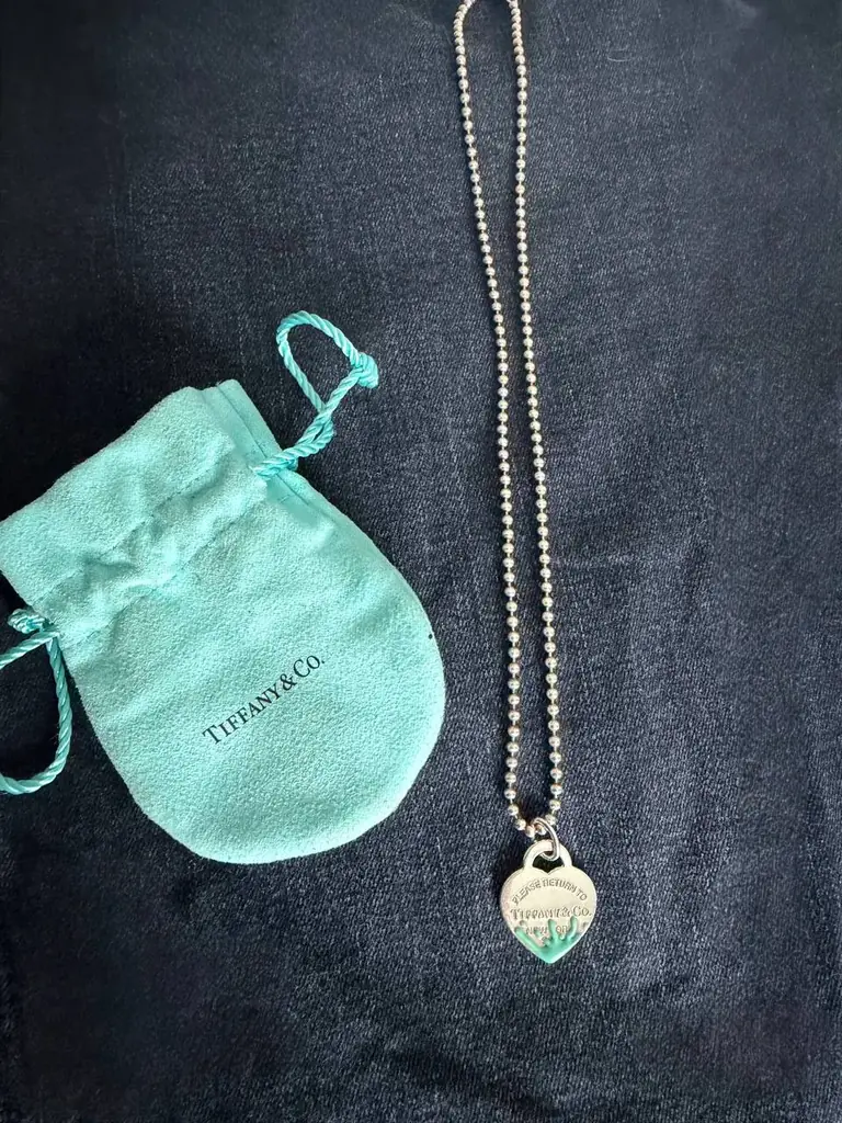 Tiffany & co кулон с цепочкой