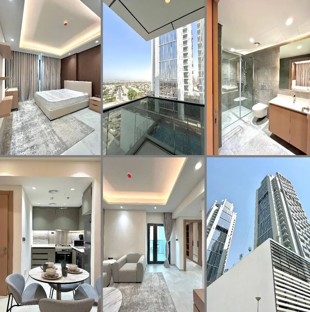 Помесячная аренда 1 bedroom в новом доме Cloud by Tiger, JVT, 60 м2