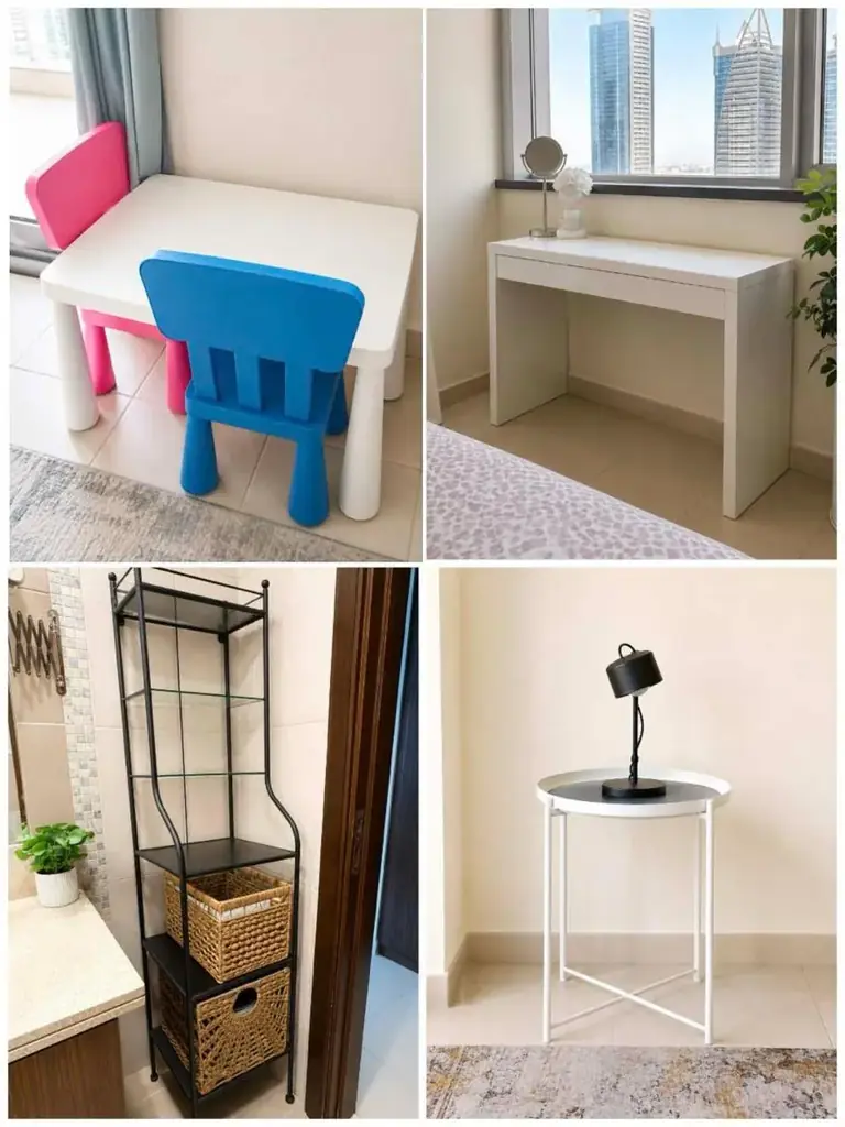 • Металлический столик IKEA — 50 AED