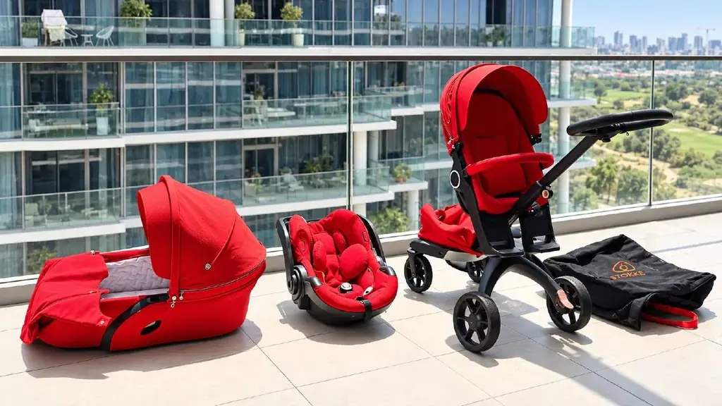 🚨 КОЛЯСКA STOKKE: КОМПЛЕКТОМ 900 AED 🚨