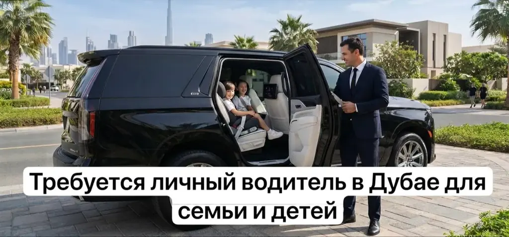 Ищем русскоговорящего персонального водителя для семьи в Дубае 🇦🇪