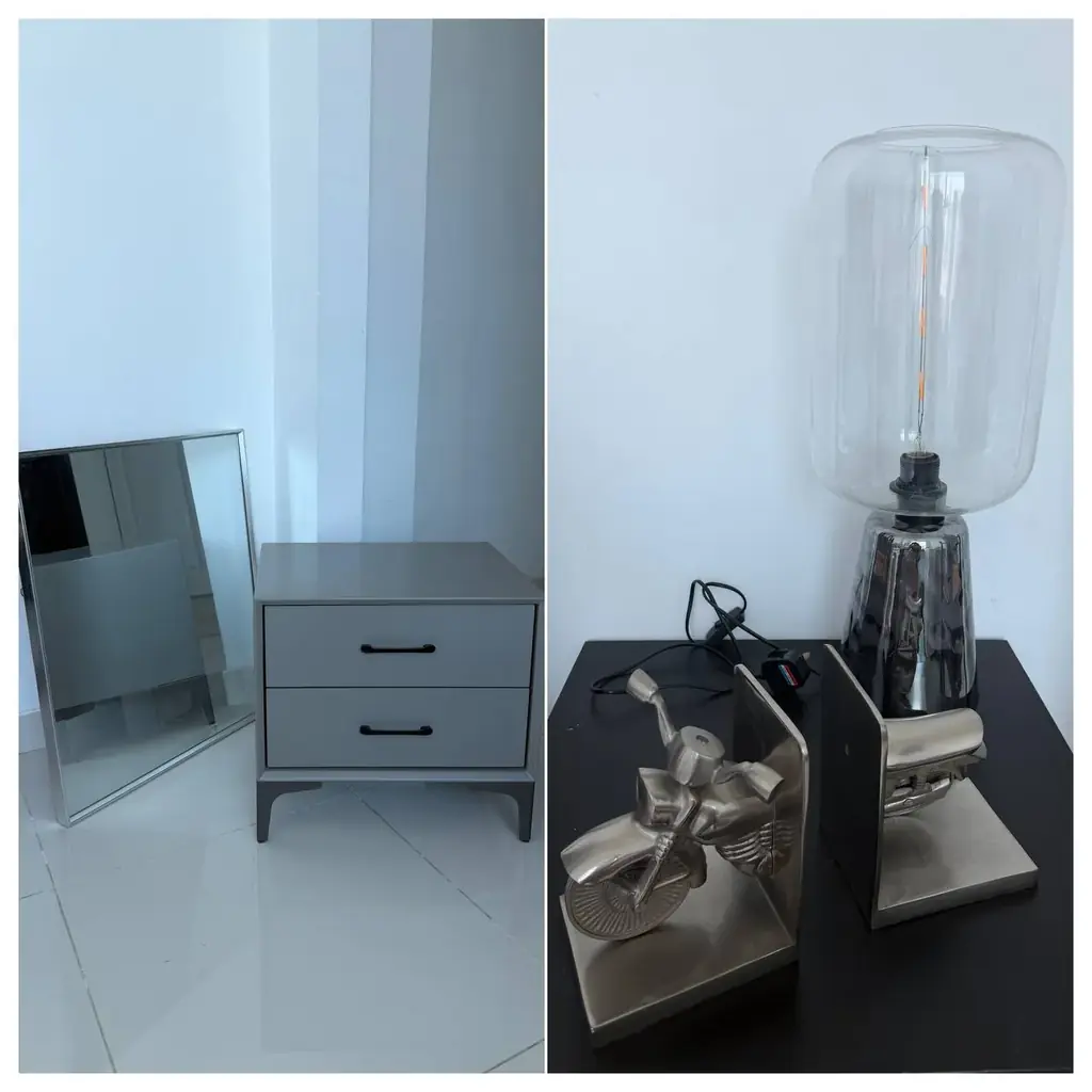 Тумбочки (две 250 aed) (одна 150 aed)