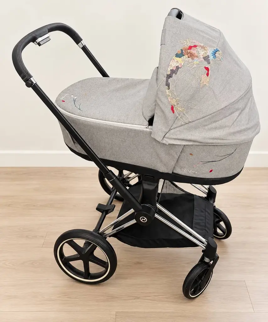 Cybex Priam 4 Koi Crystallized Limited Edition, Mid Grey