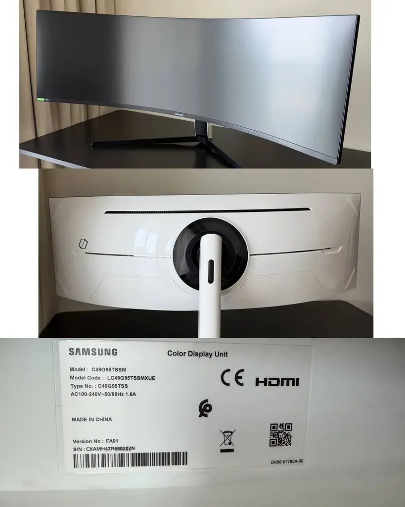 Срочная продажа! Монитор Samsung Odyssey G9 (модель LC49G95TSSMXUE). Это 49-дюймовый изогнутый игро…