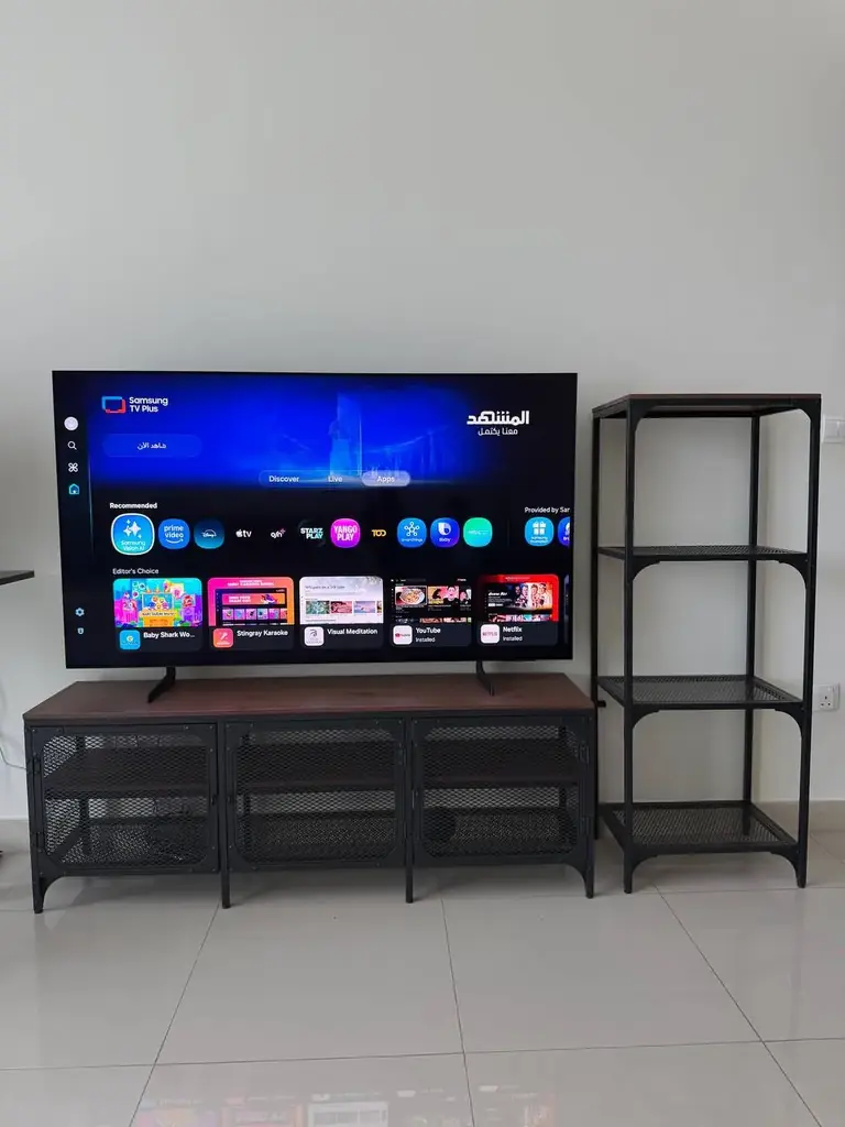 Телевизор Samsung 65-Inch 4K Ultra HD, Smart Vision AI OLED TV, QA65S85FAEXZN, Black