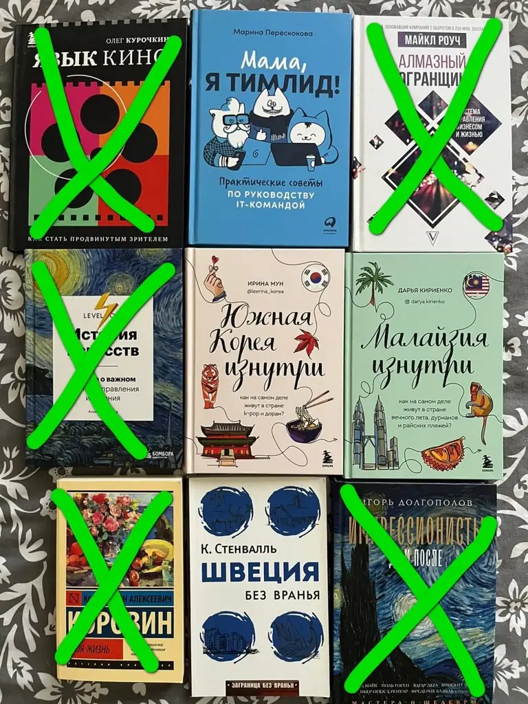 1. Книги (новые): 30 AED за шт.