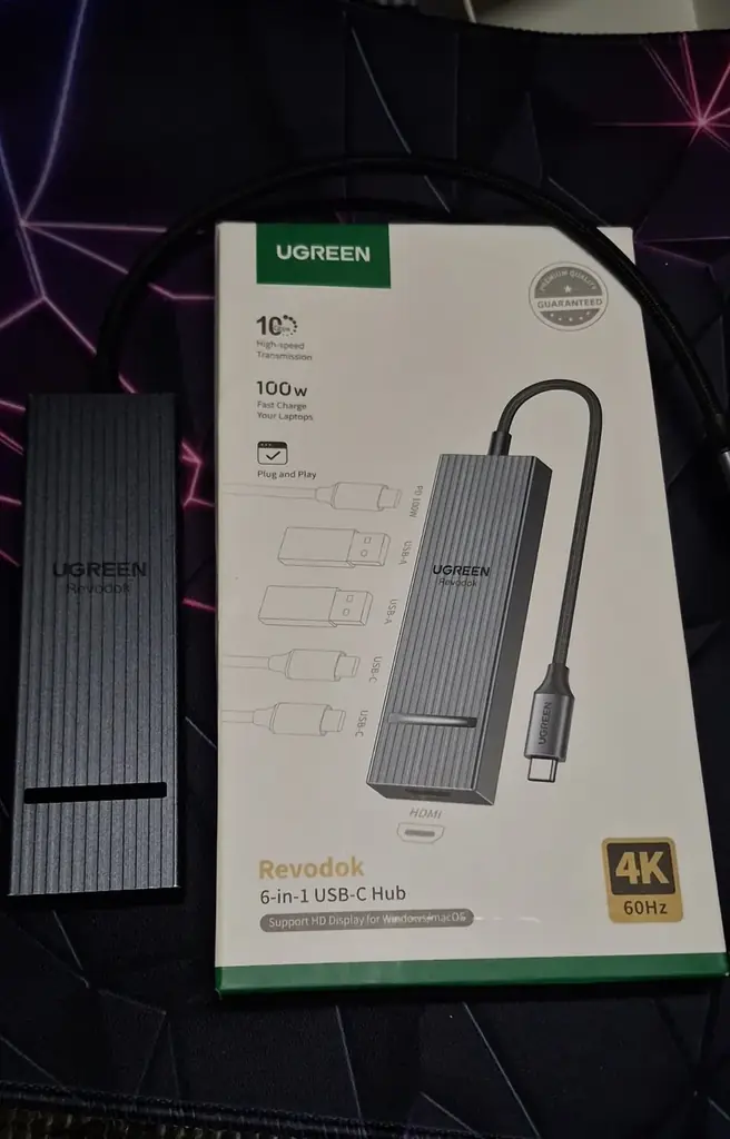 Продаётся абсолютно новый многофункциональный USB-C хаб UGREEN Revodok 6-в-1 в оригинальной упаков…