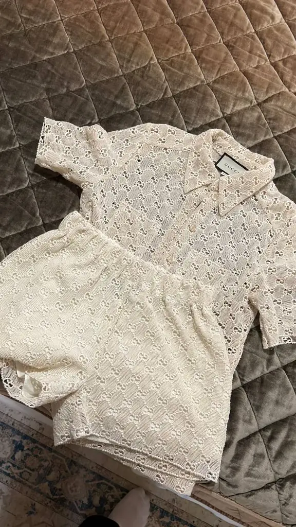 Винтажный костюм гучи , оригинал 1500 Aed , размер S