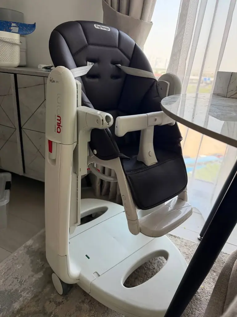 Стульчик Peg Perego Tatamia 3 в 1, цвет — тёмный шоколад.
