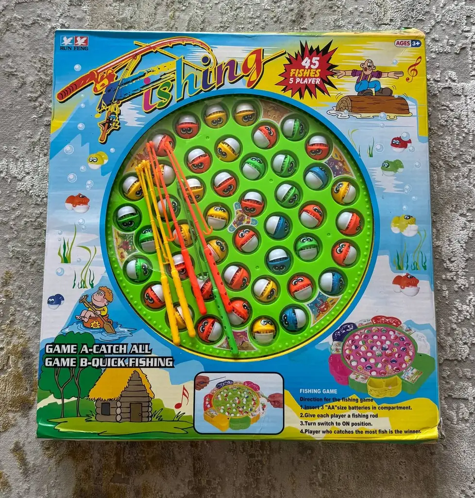Музыкальная настольная игра «Рыбалка» (Fishing Game) 3+