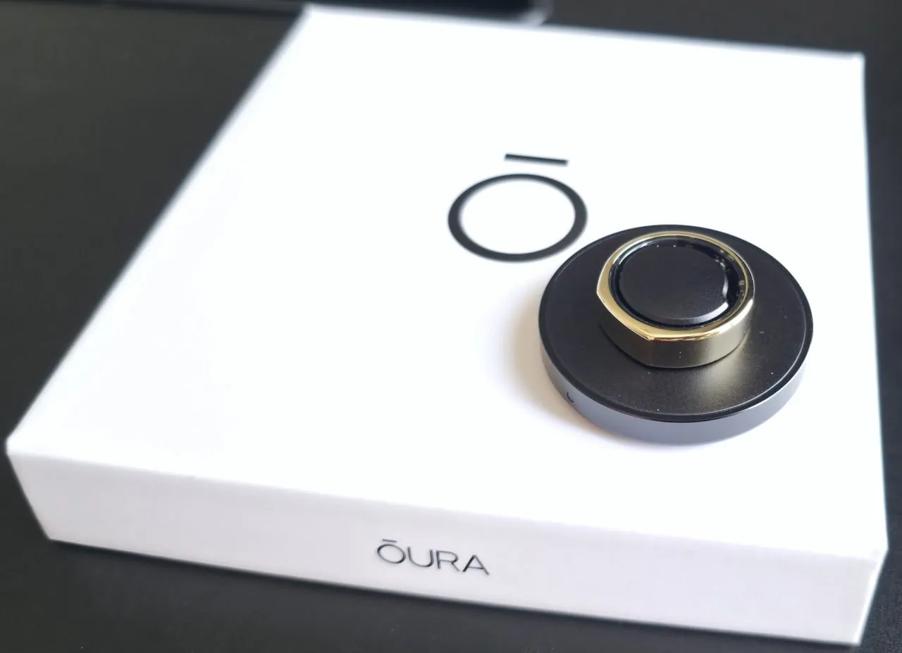 Oura Ring 3 Gold Size 11  = 1000 AED. Motor City