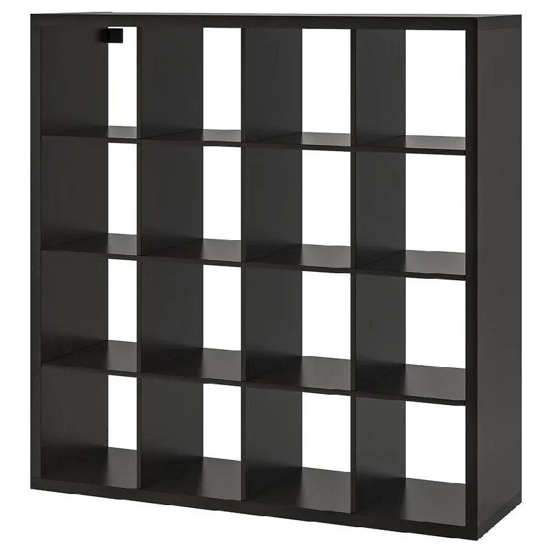 Полки IKEA Kallax 147×147, черный