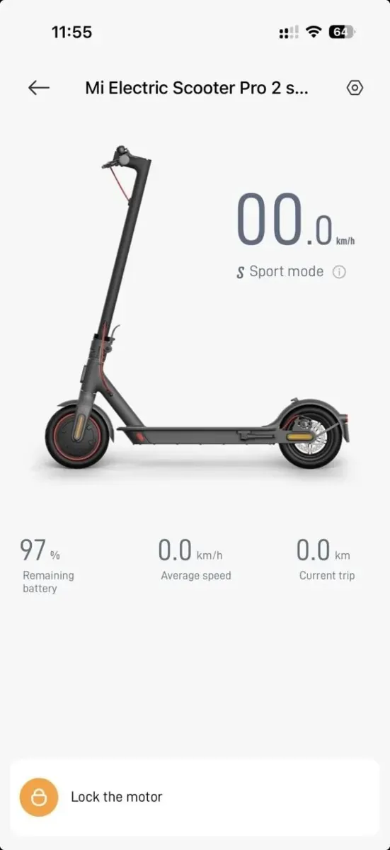 Электросамокат Xiaomi Mi Electric Scooter Pro 2