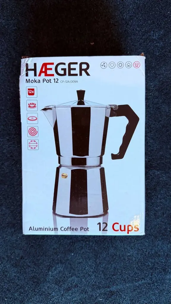 Абсолютно новая гейзерная кофеварка на 12 эспрессо ☕️