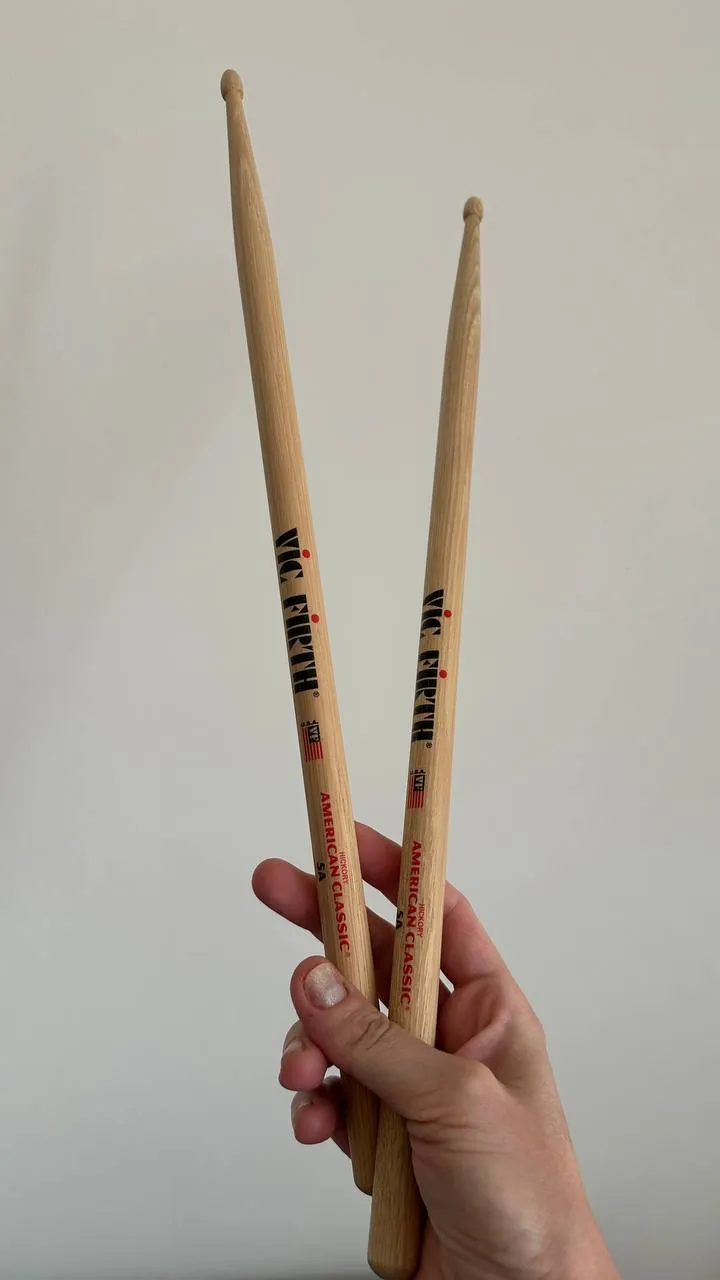 Барабанные палочки VIC 5A — 10€