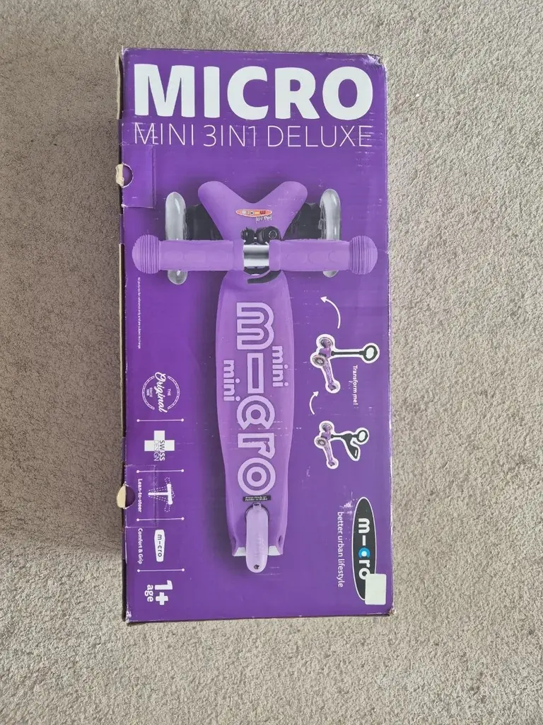 Самокат Mini 3 in 1 Deluxe. 30 eur