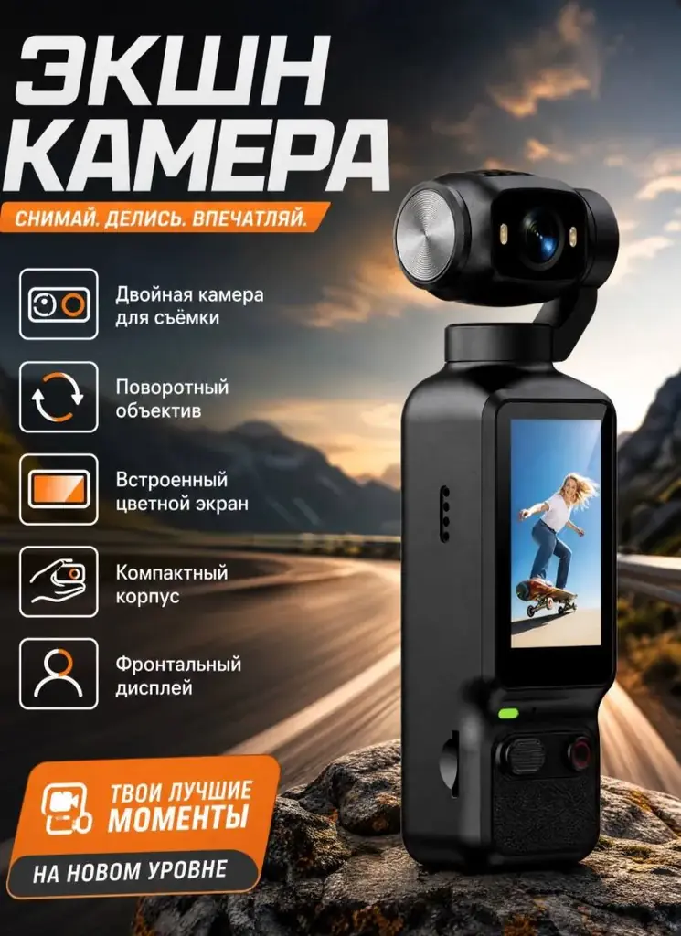 🎥 КАМЕРА ДЛЯ ТВОИХ ЛУЧШИХ МОМЕНТОВ! 🔥