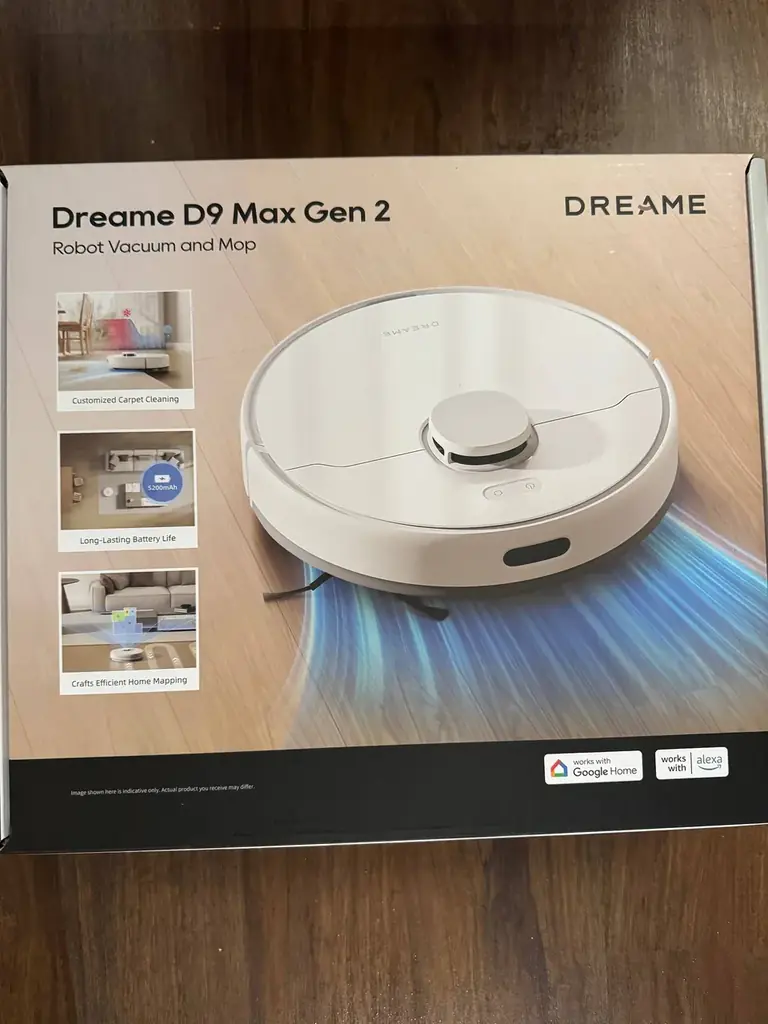 Dreame D9 Max Gen 2 – робот-пилосос і миючий пилосос НОВИЙ