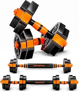 🏷️ Продаю регулируемые гантели ManiBoom 20 кг, набор 3 в 1