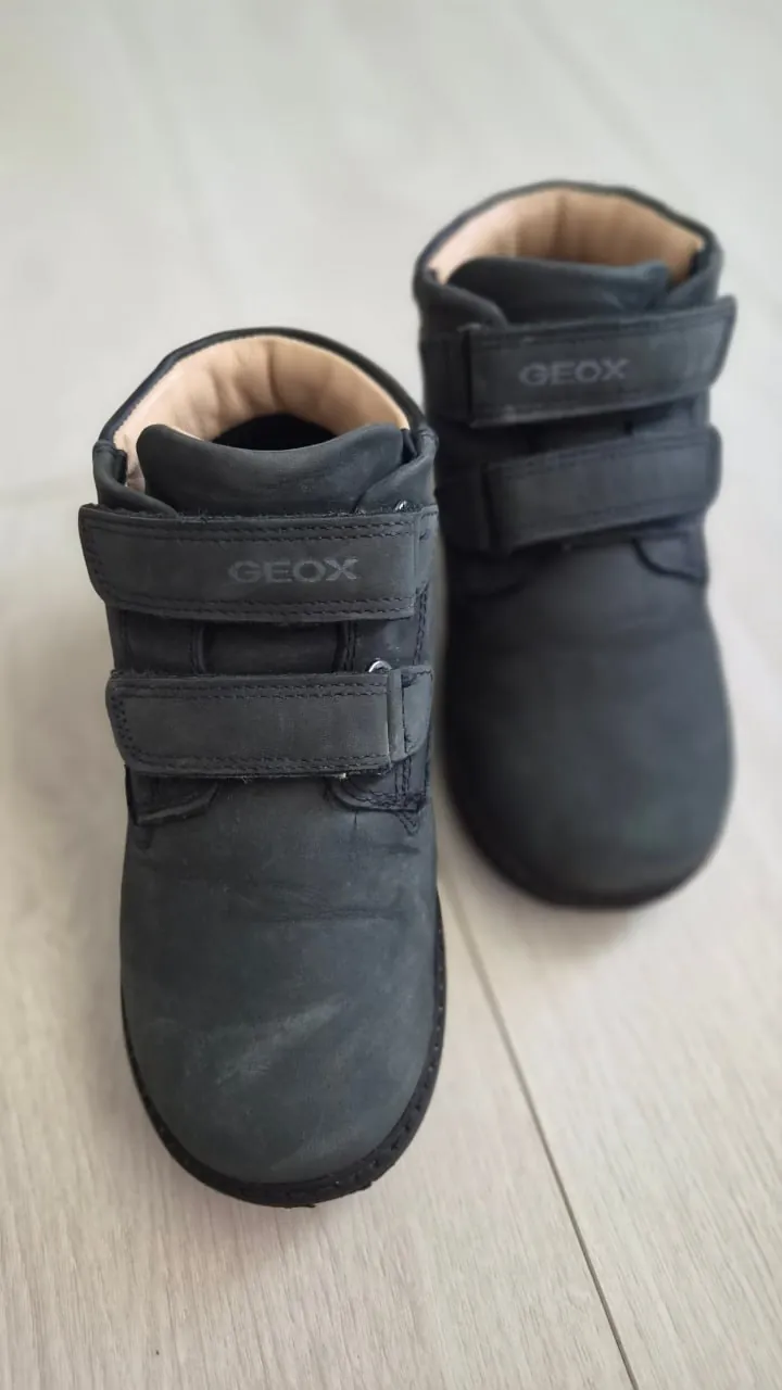🏷 Ботинки Geox для мальчика (нубук, еврозима, внутри шерсть)