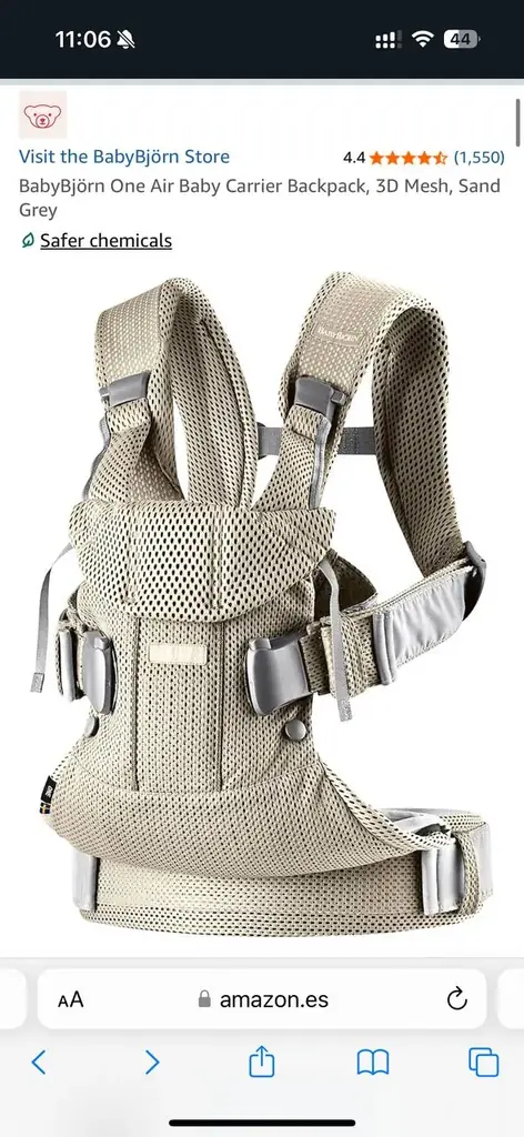 Продам слинг BabyBjörn One Air
